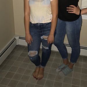 American Eagle Super Super Stretch Super Hi-Rise!